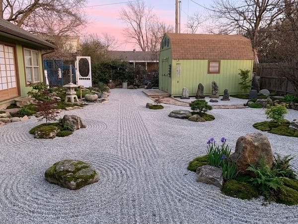 Japanese Zen Garden yard design example