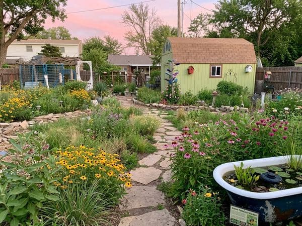 Native & Pollinator yard design example