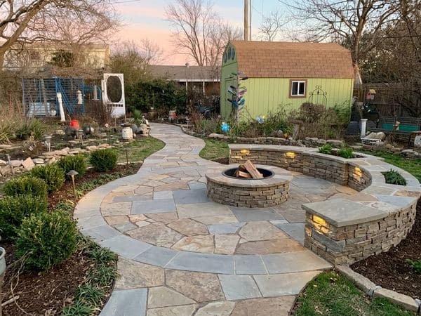 Paver Patio & Outdoor Living yard design example